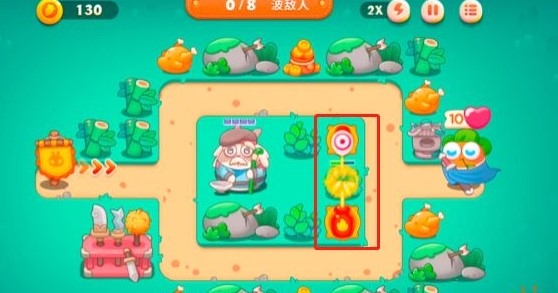 保卫萝卜4第十五关通关攻略图片1