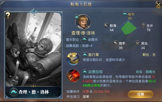 大航海之路副船长盘点图片2