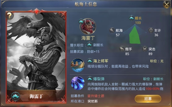 大航海之路副船长盘点图片3