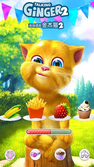 会说话的金杰猫2无尽零食拼图免费下载-会说话的金杰猫2无尽零食免费下载