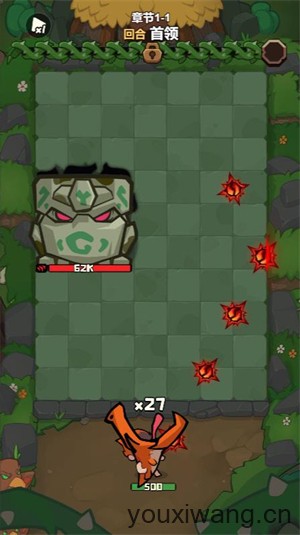 原始人猎手小游戏