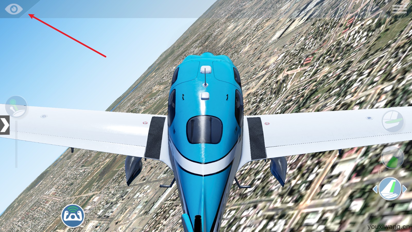 X飞机飞行模拟器