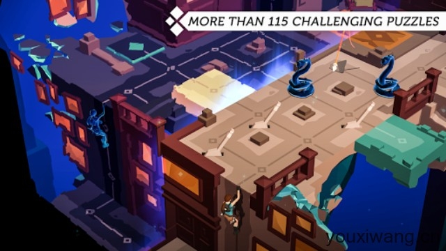 劳拉冒险之旅(Lara Croft GO)手机版下载-劳拉冒险之旅手游游戏汉化版v2.7.3