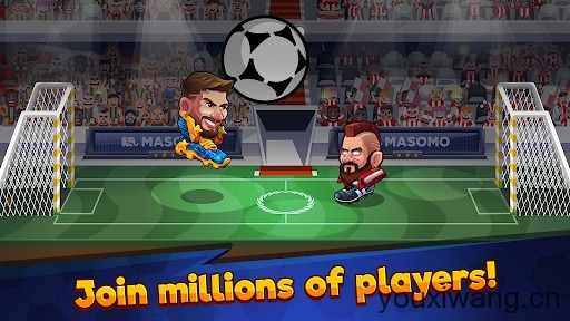 撞头足球2汉化版安卓系统官方版下载-撞头足球2官方网最新版本v1.619