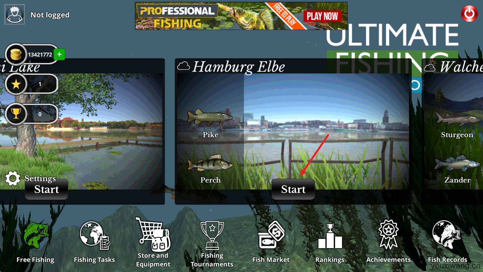 终极钓鱼模拟器