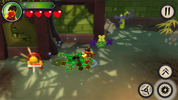 乐高幻影忍者罗宁的阴影