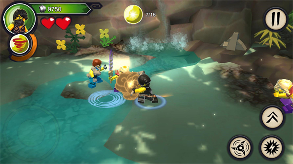 乐高幻影忍者罗宁的阴影