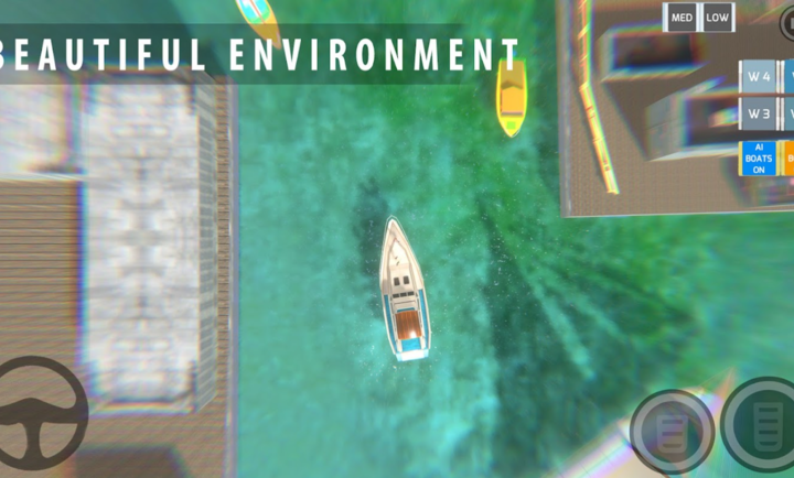 喷射快艇模拟器(3D水上游乐模拟)游戏免费下载-喷射快艇模拟器最新版下载