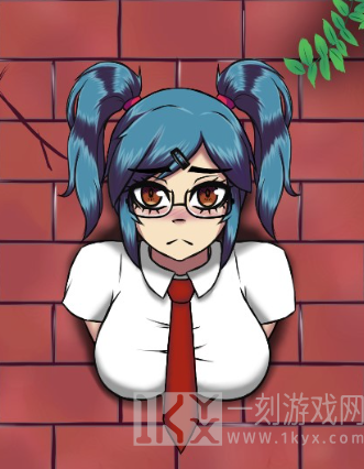 卡在墙里的女孩