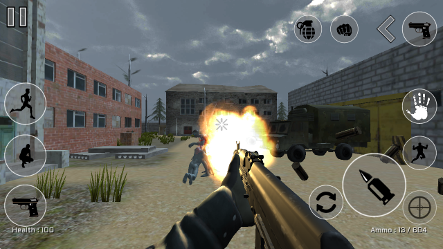 疯狂扫射丧尸生存