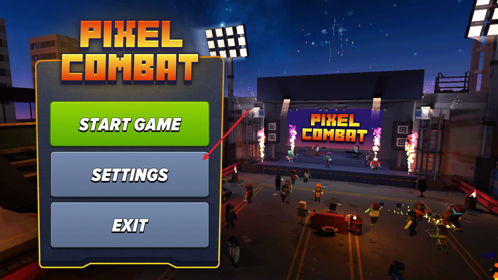 像素战斗僵尸突袭