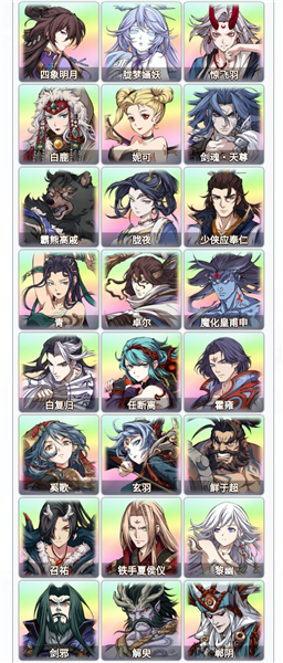 各种属性角色推荐配图5